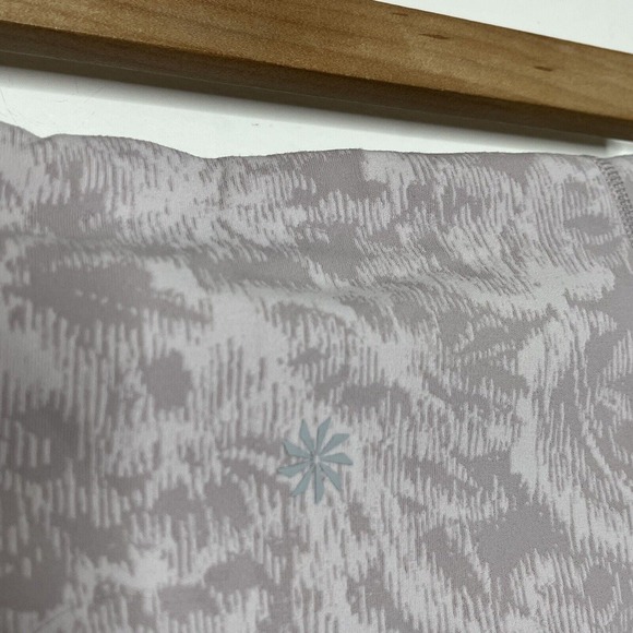 Athleta Elation Tights Pink Women’s Size M High Rise Abstract Floral - Picture 7 of 8